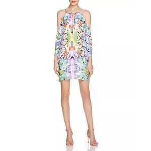 Alexia Admor Cold Shoulder Shift Dress Size Medium